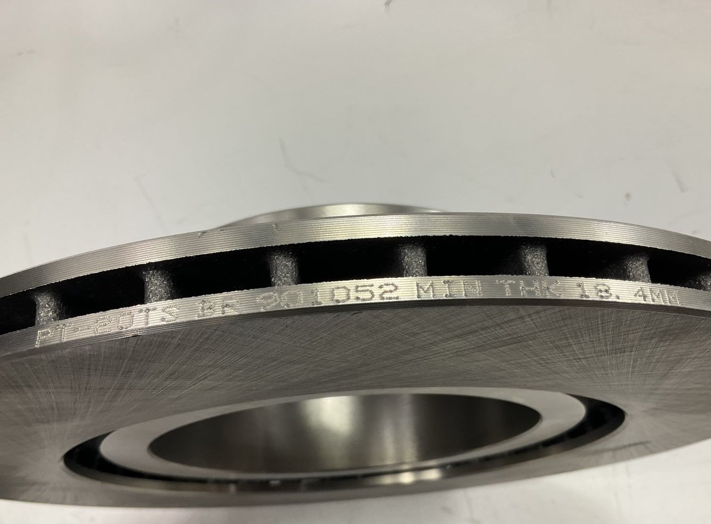 (2) Pro Stop 45580G Rear Brake Rotor