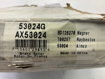 Pro Stop 53024G Rear Brake Rotor