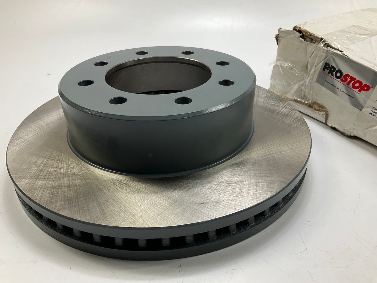 Pro Stop 53057GP Front Brake Rotor, COATED  Hat & Edge For Rust Resistance