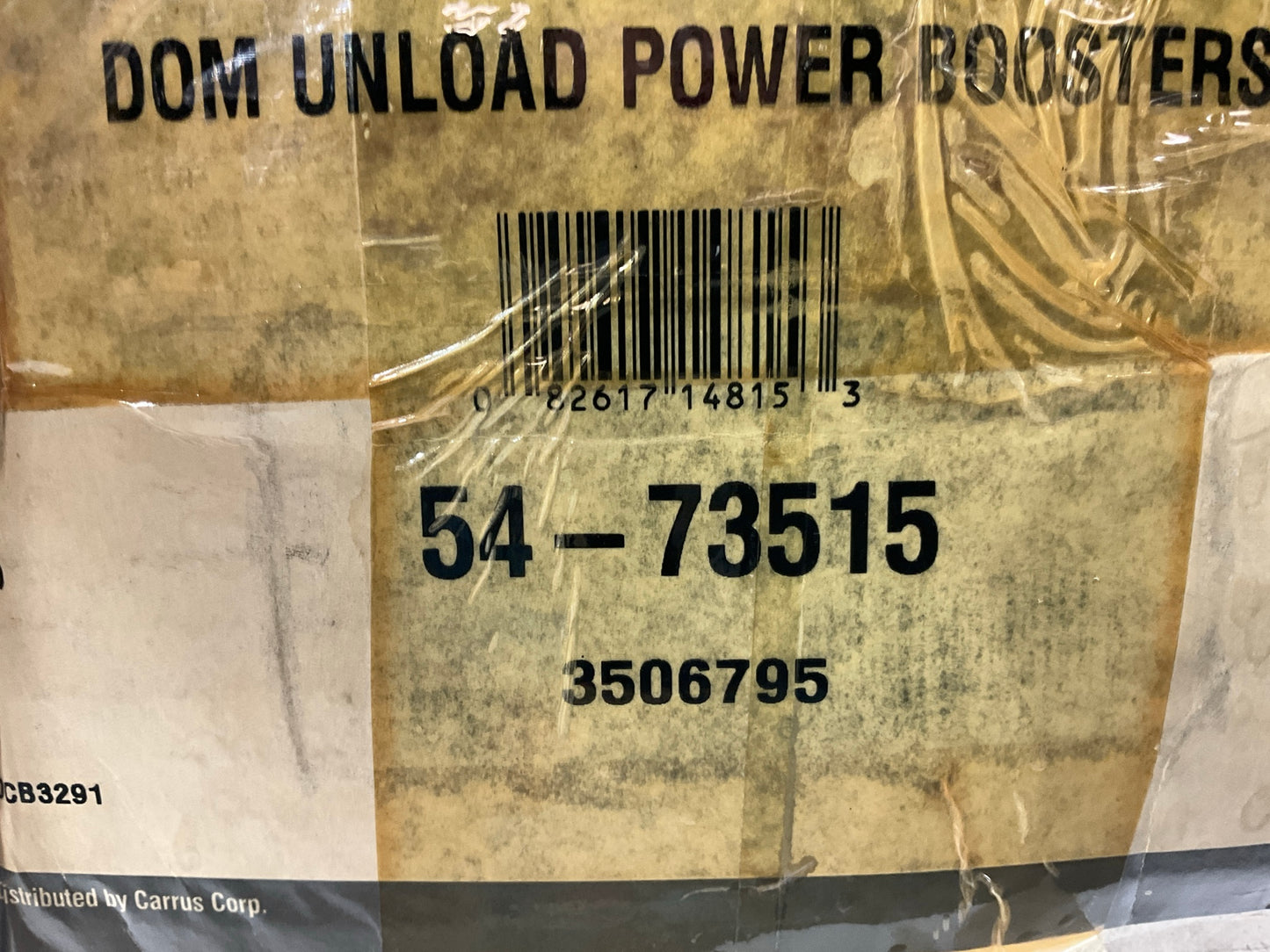 REMAN. Pro Stop 54-73515 Brake Booster