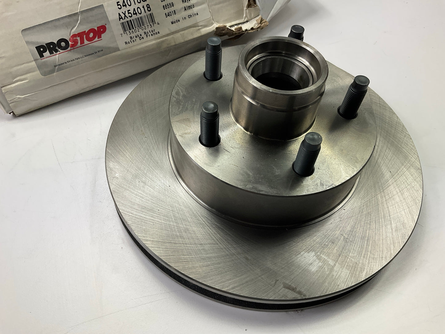 Pro Stop 54018G Front Brake Rotor, 5-Lug, RWD ONLY, 1995-1997 Mazda B2300 B3000