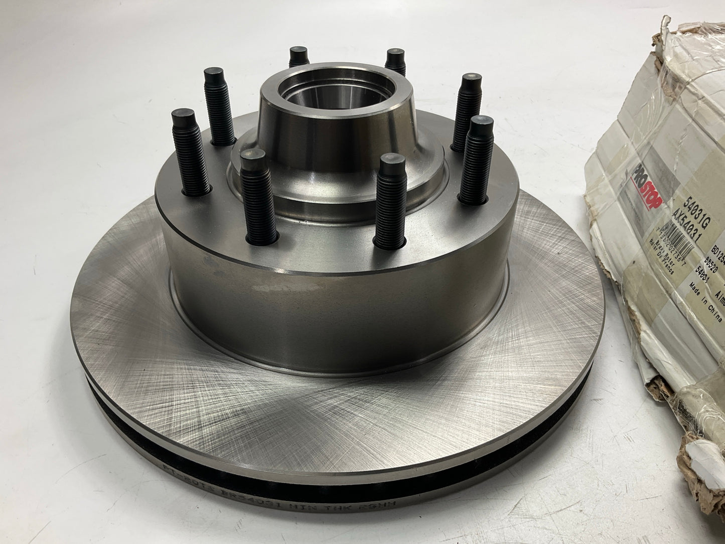 Pro Stop 54031G Disc Brake Rotor And Hub Assembly, Front