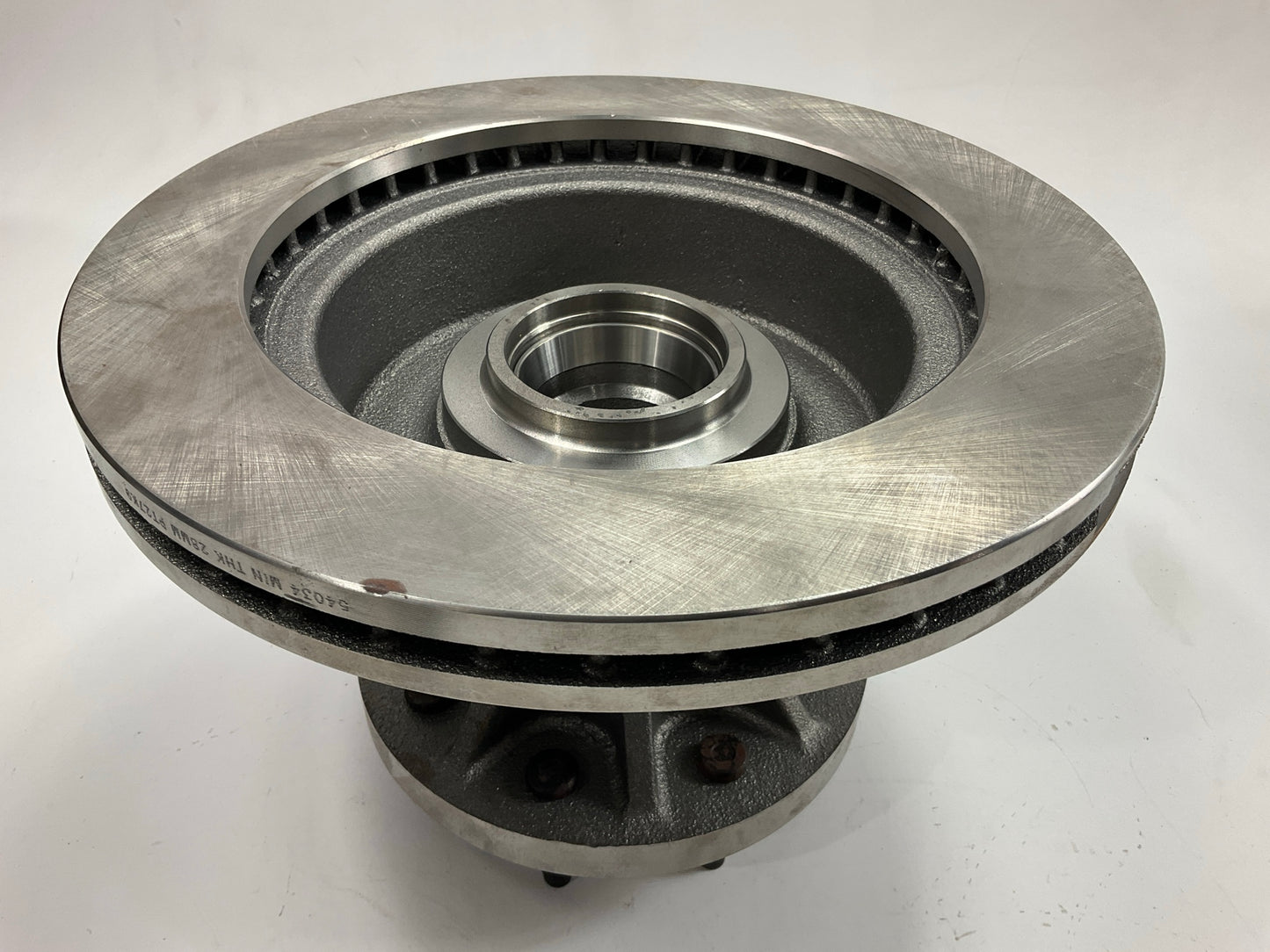 Minor Surface Rust On Lug Studs - ProStop 54034G Front Brake Rotor (Dually Only)