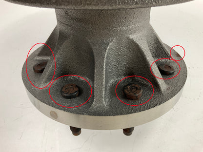 Minor Surface Rust On Lug Studs - ProStop 54034G Front Brake Rotor (Dually Only)