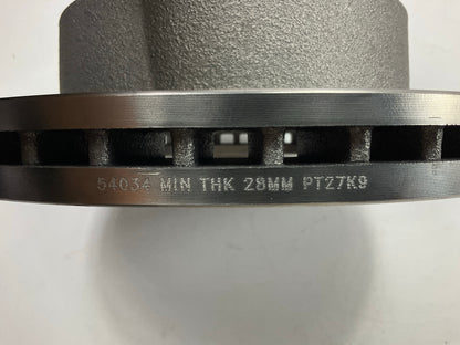 Minor Surface Rust On Lug Studs - ProStop 54034G Front Brake Rotor (Dually Only)
