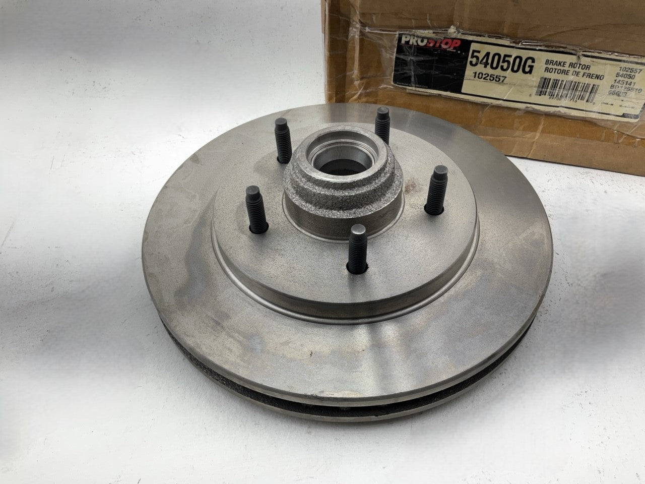 Pro Stop 54050G Front Brake Rotor - 1997-00 Ford Expedition, 98-00 Navigator RWD