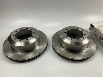 (2) Pro Stop 54064G Rear Disc Brake Rotor