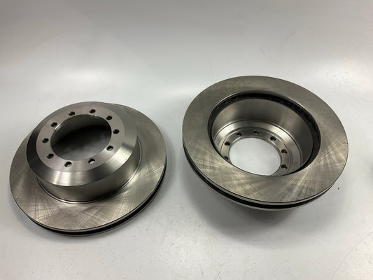 (2) Pro Stop 54064G Rear Disc Brake Rotor