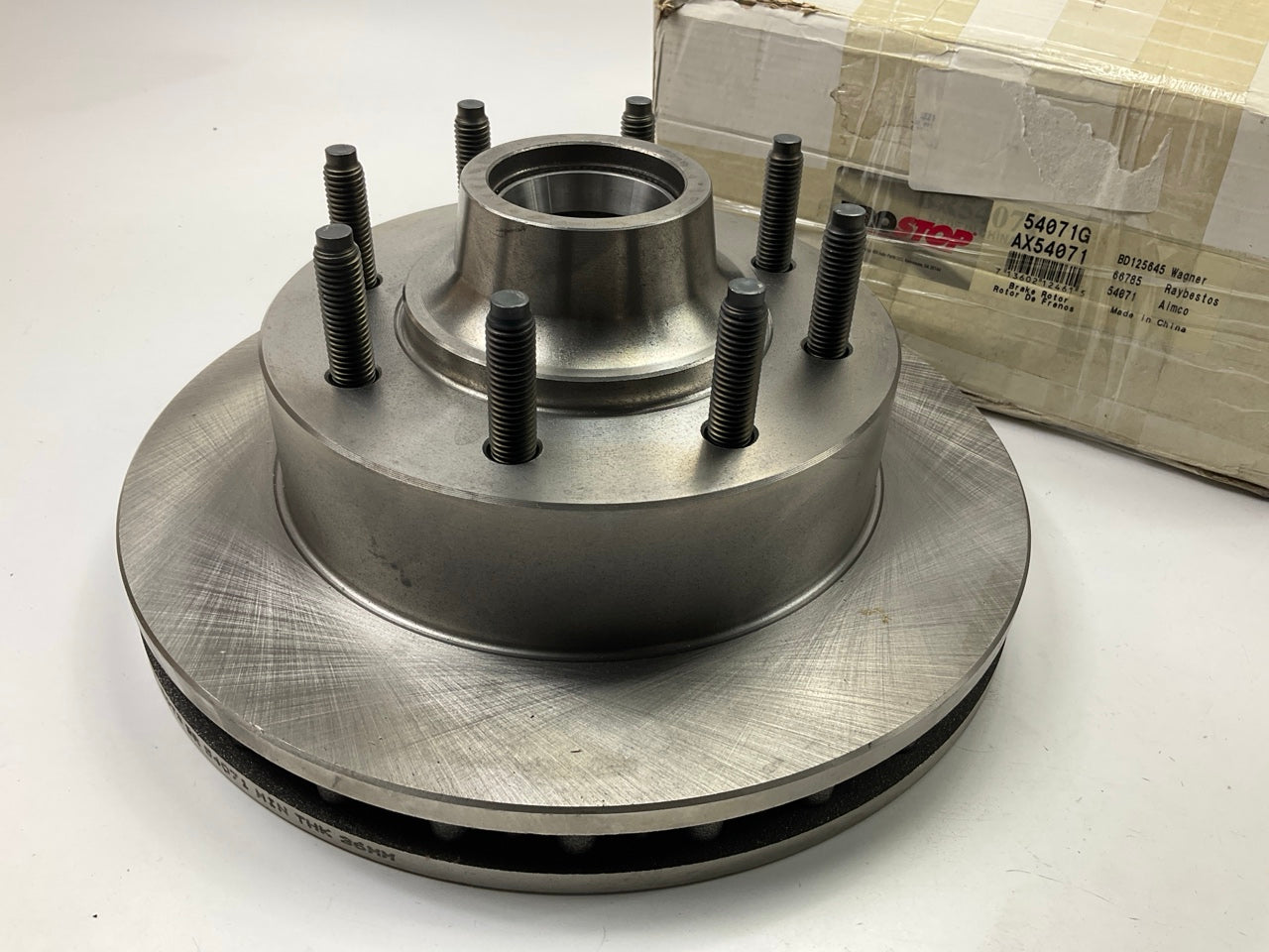 Pro Stop 54071G 8-lug Front Brake Rotor