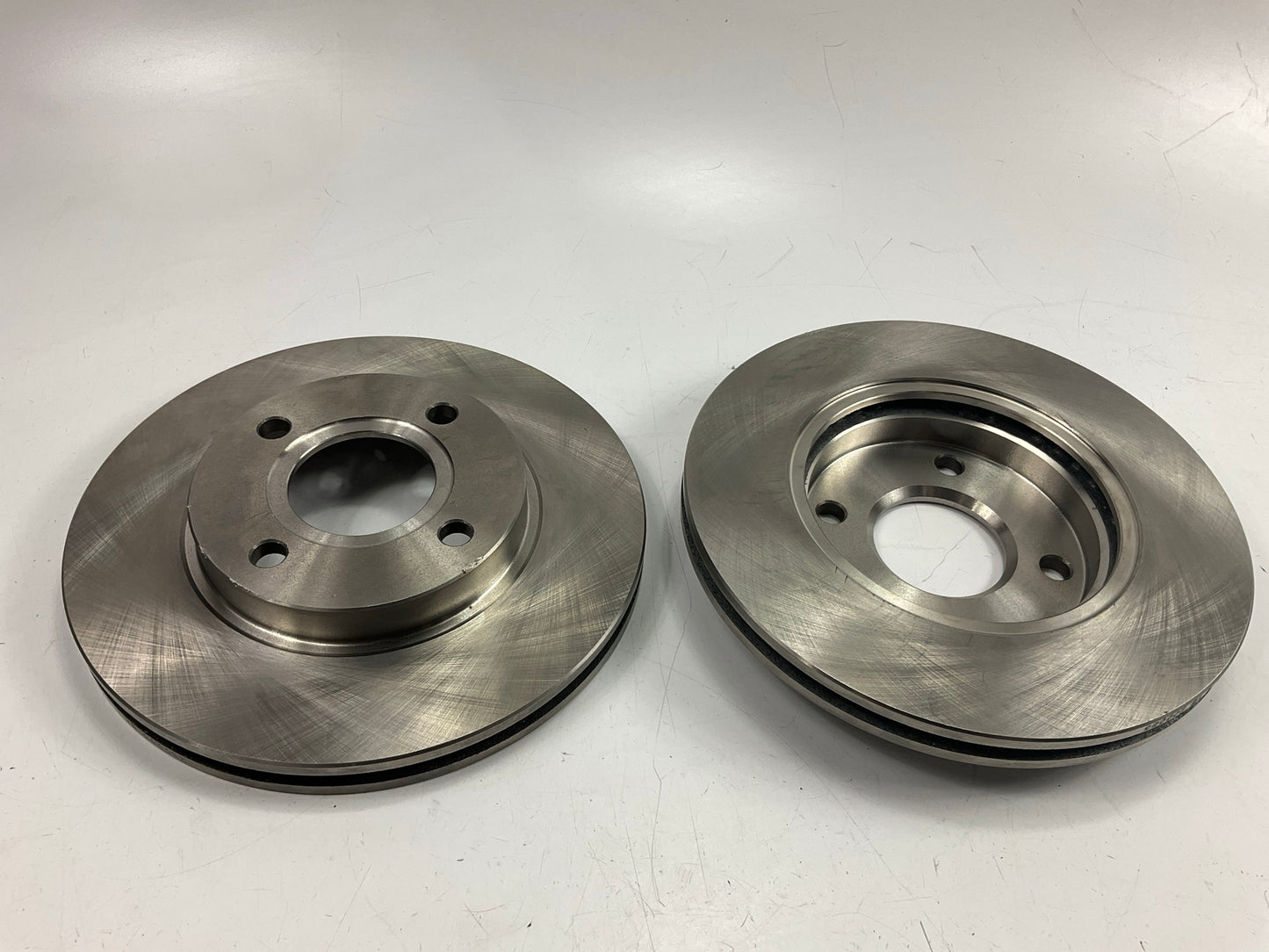 (2) Pro Stop 54079G Front Brake Rotor For 2000-2004 Ford Focus