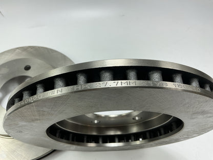 (2) Pro Stop 54080G Front Disc Brake Rotor 97-02 Expedition, 98-02 Navigator