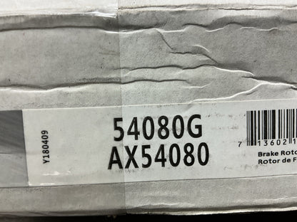 (2) Pro Stop 54080G Front Disc Brake Rotor 97-02 Expedition, 98-02 Navigator