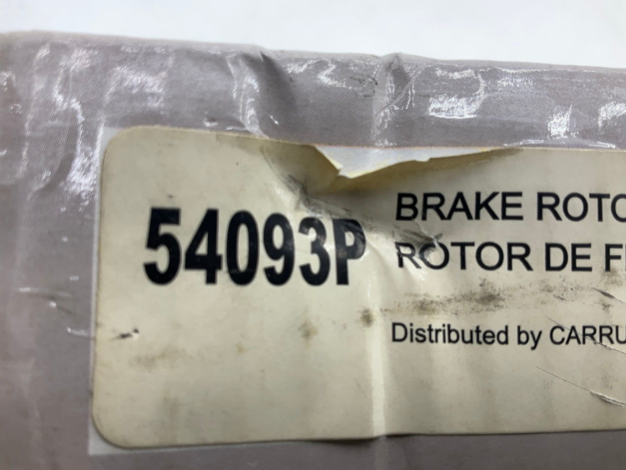 Pro Stop 54093P Front Brake Rotor