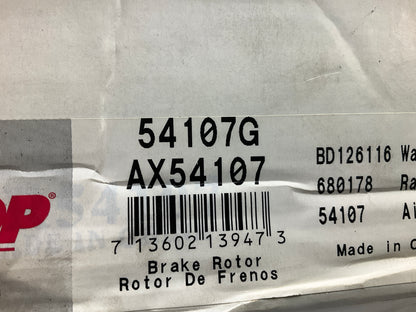 Pro Stop 54107G Disc Brake Rotor And Hub Assembly, Front