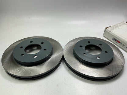 (2) Pro Stop 54109GP Front Disc Brake Rotor For 2004-2008 Ford F-150 4WD (6-LUG)
