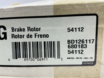 Pro Stop 54112G Rear Brake Rotor