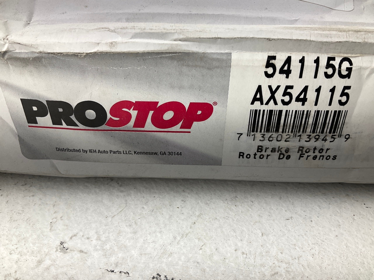 Pro Stop 54115G Front Brake Rotor For 2003-2005 Lincoln Aviator