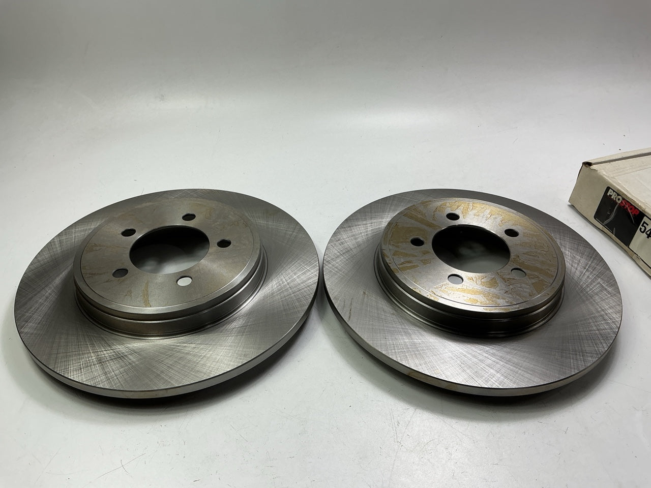 (2) Pro Stop 54116G Rear Brake Rotor For 2003-2005 Lincoln Aviator
