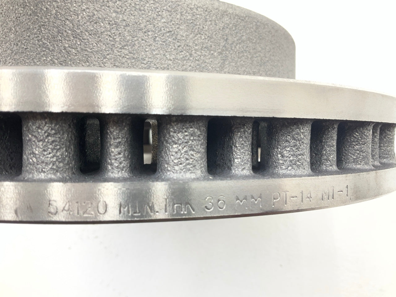 Pro Stop 54120G Disc Brake Rotor And Hub Assembly, Front, DUALLY + 2WD ONLY
