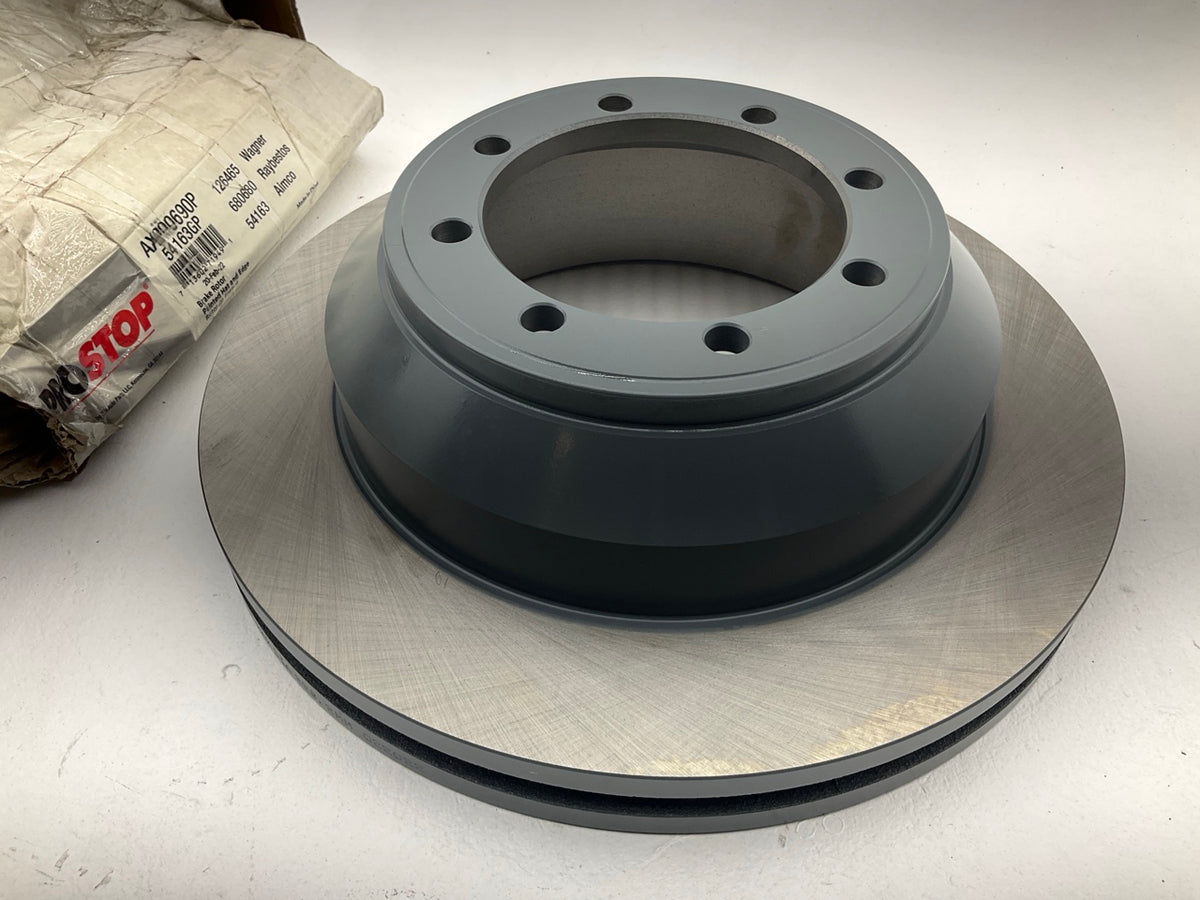 Pro Stop 54163GP Rear Brake Rotor For 2008-2024 Ford E-350 Super Duty