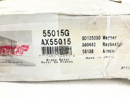Pro Stop 55015G Front Brake Rotor, 1990-2002 Chevy Astro, GMC Safari 4WD ONLY