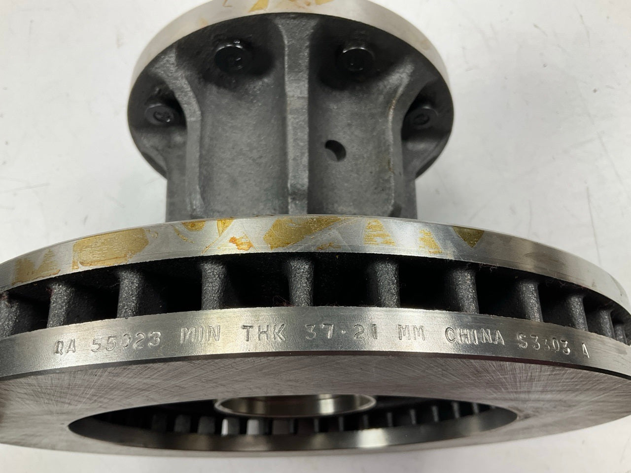 Pro Stop 55023G Front Brake Rotor - 1-Ton DUALLY 2WD ONLY, 8-Lug