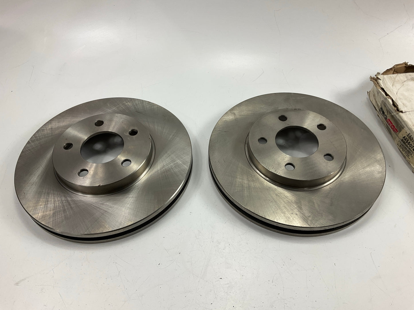 (2) Pro Stop 55074G Disc Brake Rotor, Front