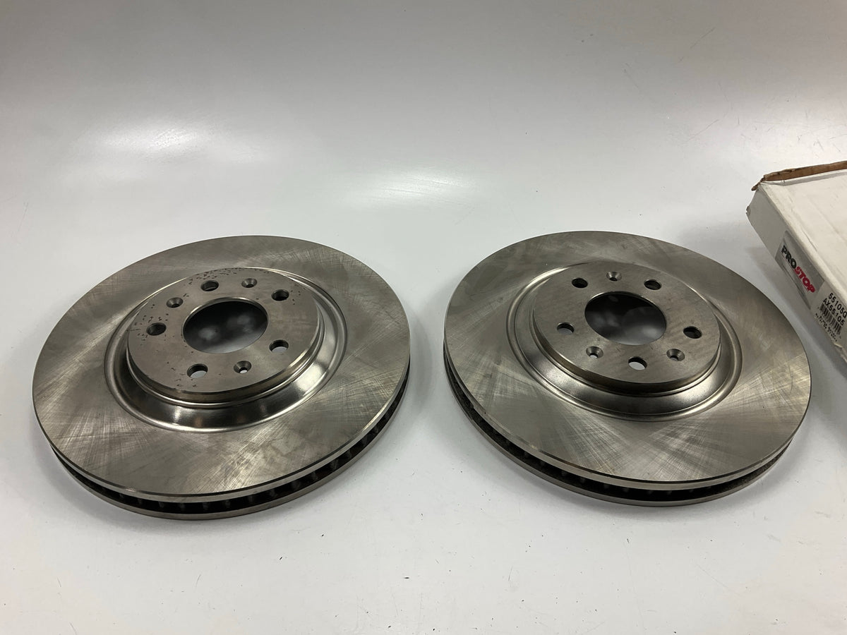 (2) Pro Stop 55105G Front  Disc Brake Rotor