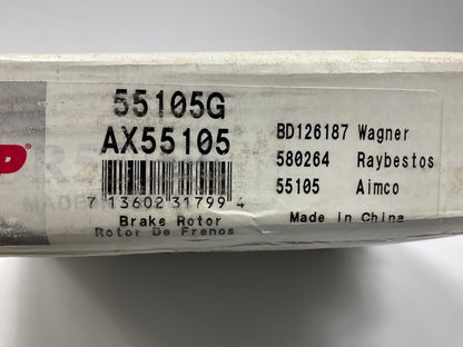 Pro Stop 55105G Front Disc Brake Rotor