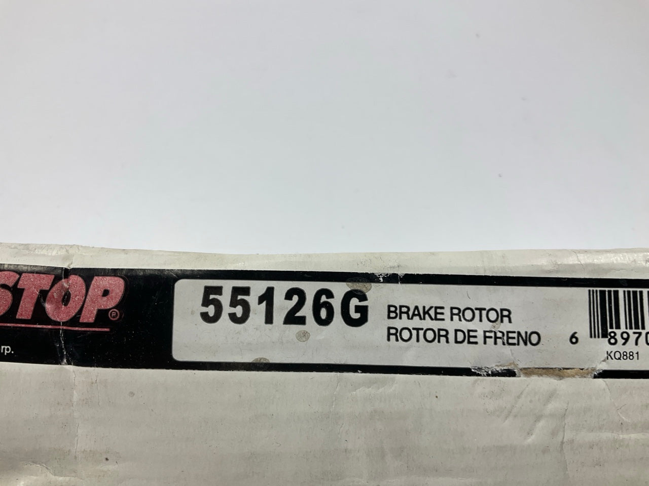 Pro Stop 55126G Front Disc Brake Rotor