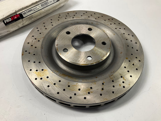 Pro Stop 55130G Front Disc Brake Rotor For 2006-2013 Chevrolet Corvette