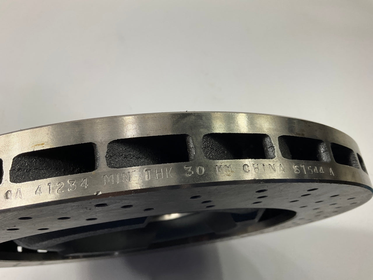 Pro Stop 55130G Front Disc Brake Rotor For 2006-2013 Chevrolet Corvette