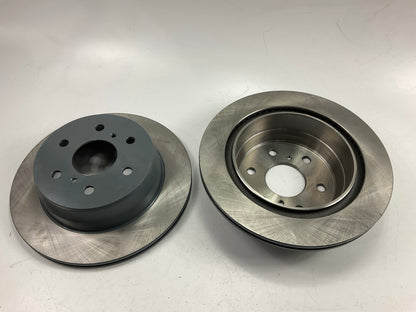 (2) Pro Stop 55133GP Rear Brake Rotor