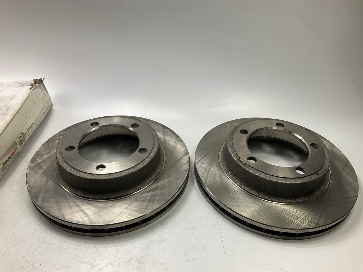 (2) Pro Stop 5607G  Disc Brake Rotor
