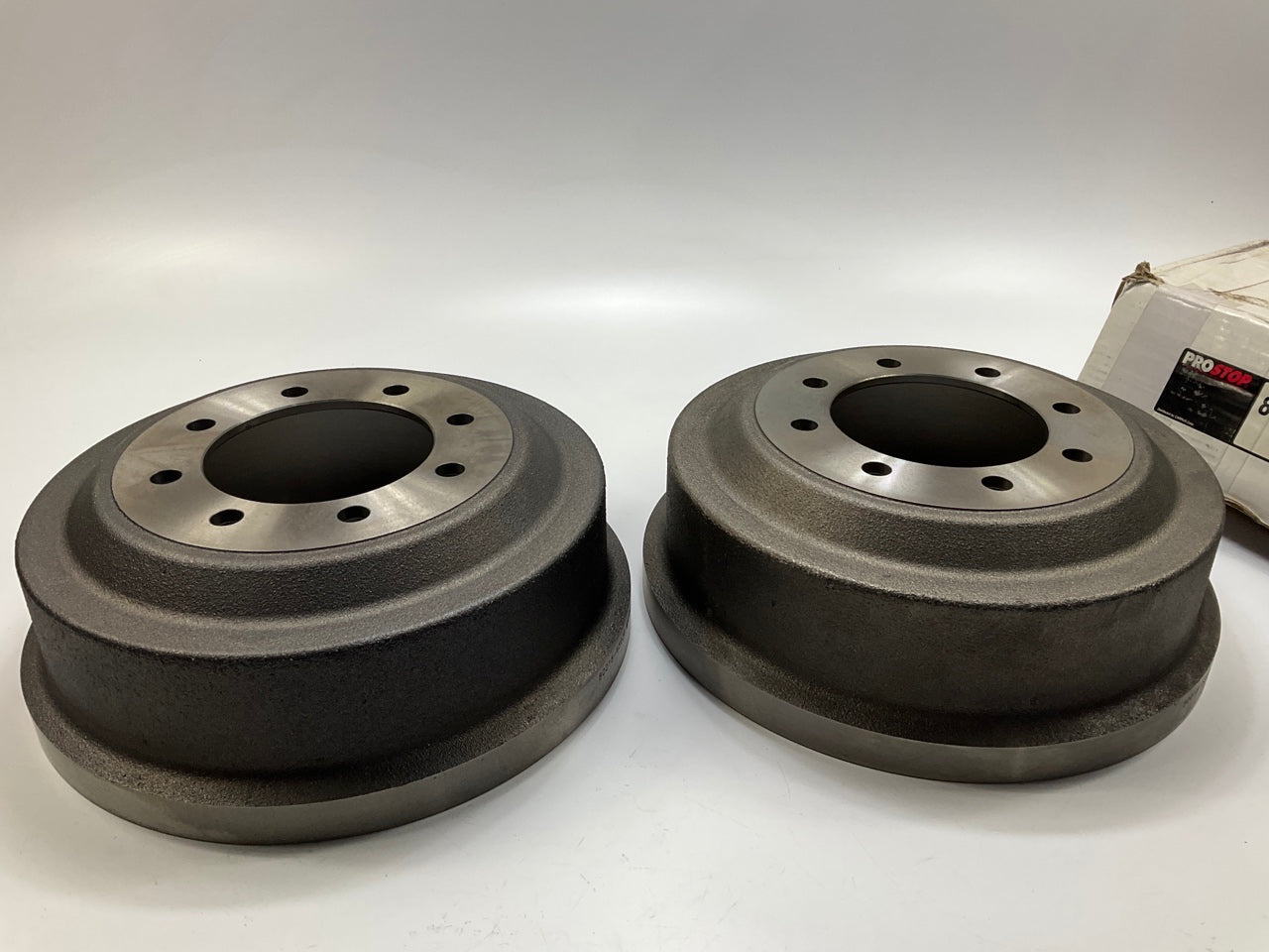 (2) Pro Stop 80018G Rear Brake Drum