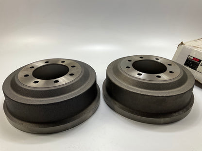 (2) Pro Stop 80018G Rear Brake Drum