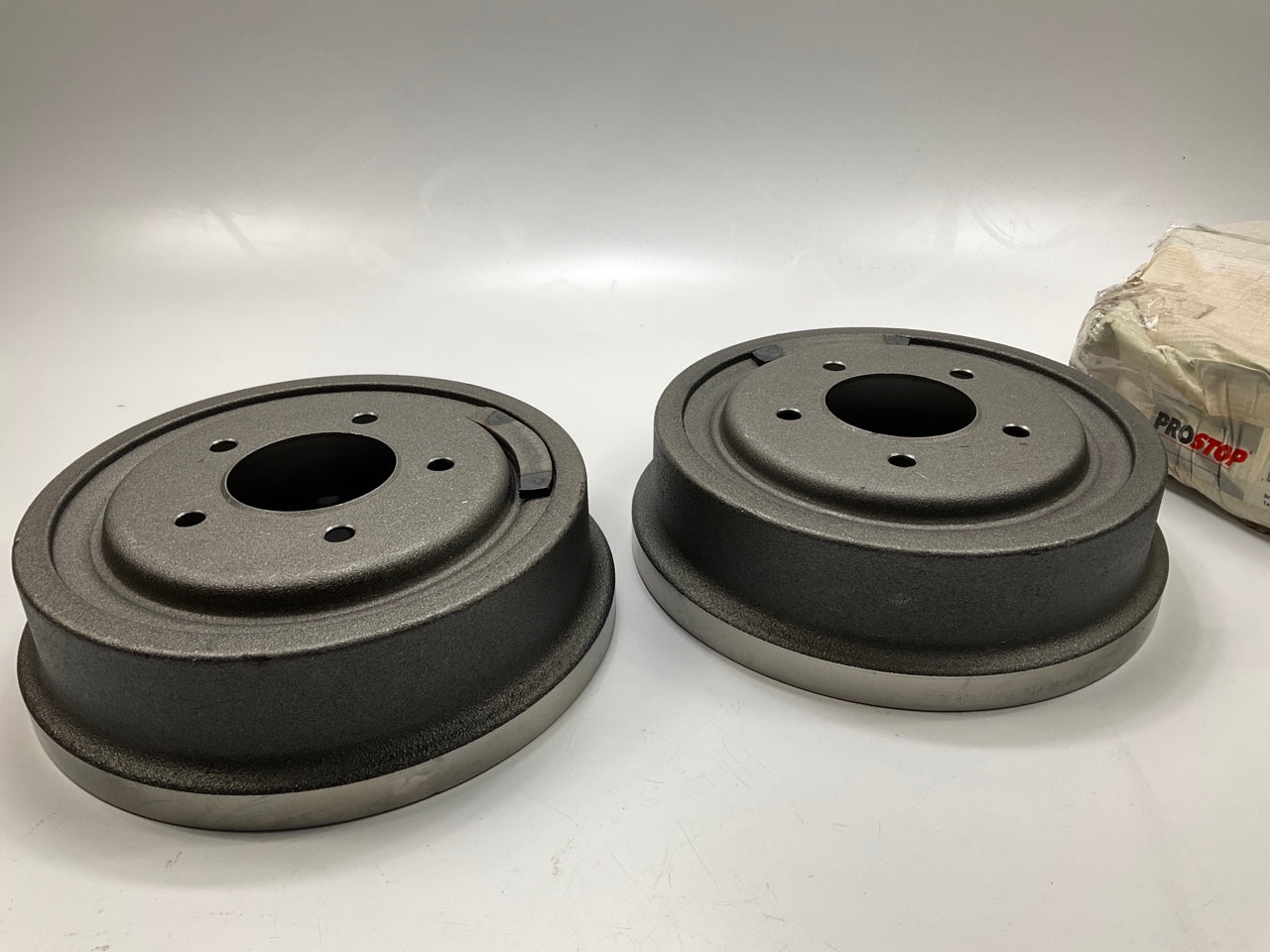 (2) Pro Stop 80023G Rear 5-lug Brake Drums For 1997-1999 Ford F-150 5-Lug