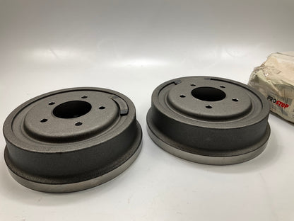 (2) Pro Stop 80023G Rear 5-lug Brake Drums For 1997-1999 Ford F-150 5-Lug