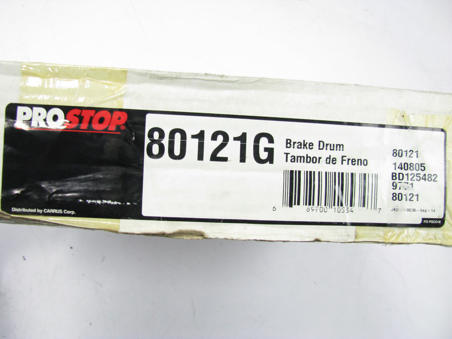 (2) Pro Stop 80121G Rear Brake Drums For 2004-2005 Venture, 05 Montana