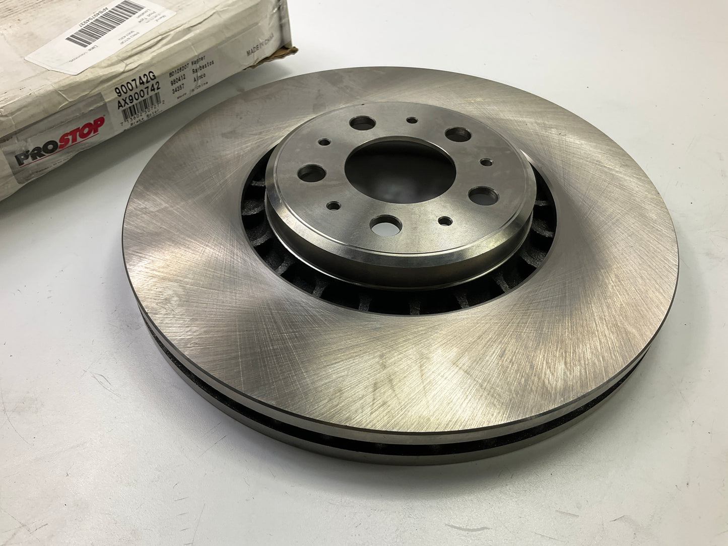 Pro Stop 900742G Front Brake Rotor For 2003-2014 Volvo XC90