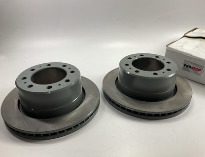 (2) Pro Stop 901450GP Rear Brake Rotor