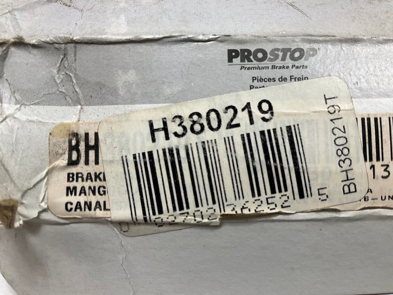 Pro Stop BH380219T Front Brake Hydraulic Hose