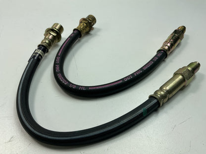 (2) Pro Stop BH38260T Front Brake Hose For 85-89 Ford Thunderbird, 85-88 Cougar