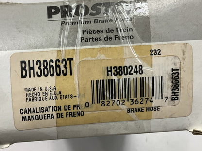 Pro Stop BH38663T Front Left Brake Hose