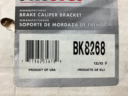 REMAN. Pro Stop BK8268 Disc Brake Caliper Bracket, Front