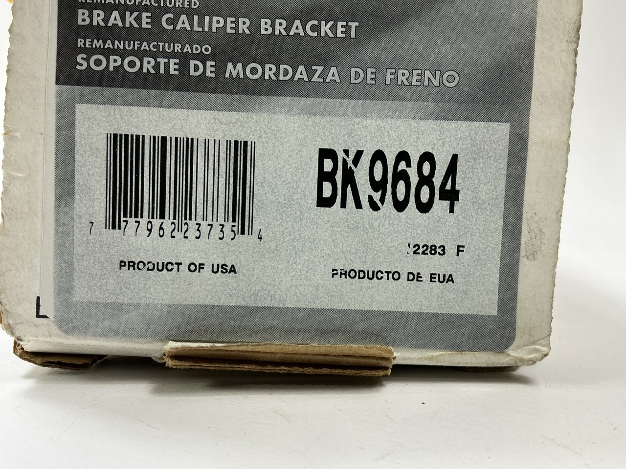 REMAN. Pro Stop BK9684 Rear Disc Brake Caliper Bracket