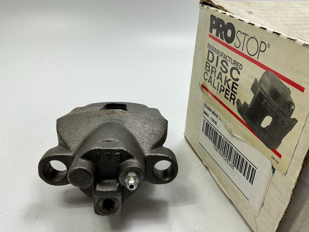 REMAN Pro Stop C454 Rear Left Disc Brake Caliper W/O Hardware
