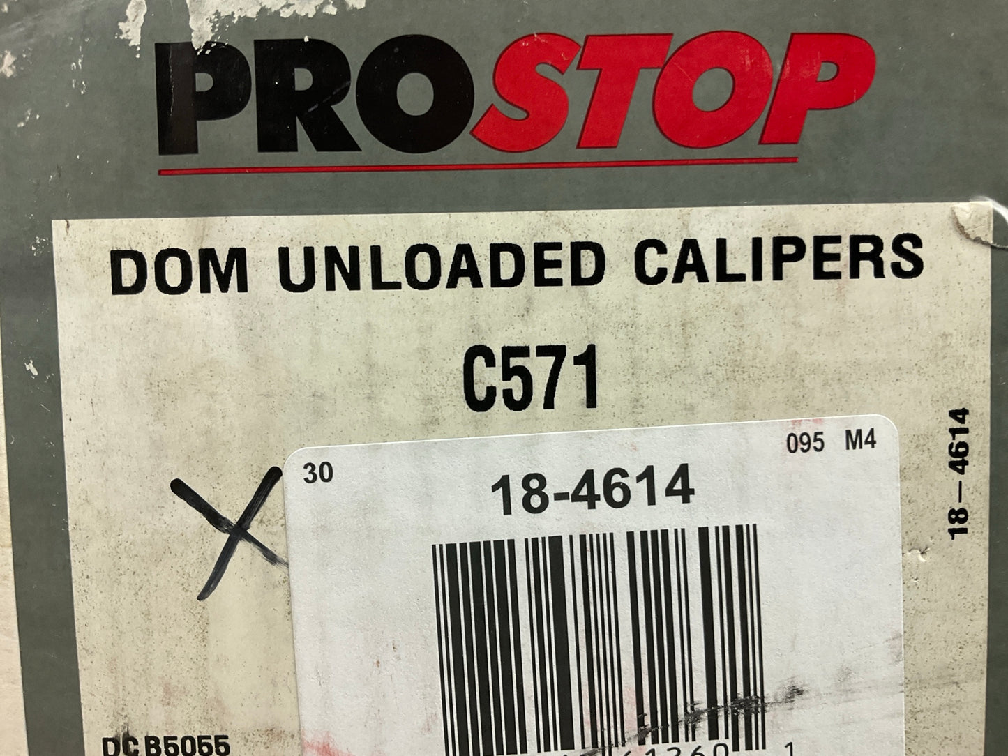 Pro Stop C571 Front Right Disc Brake Caliper - REMAN
