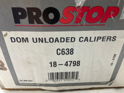 REMAN. Pro Stop C638 Front Left Drivers Side Brake Caliper