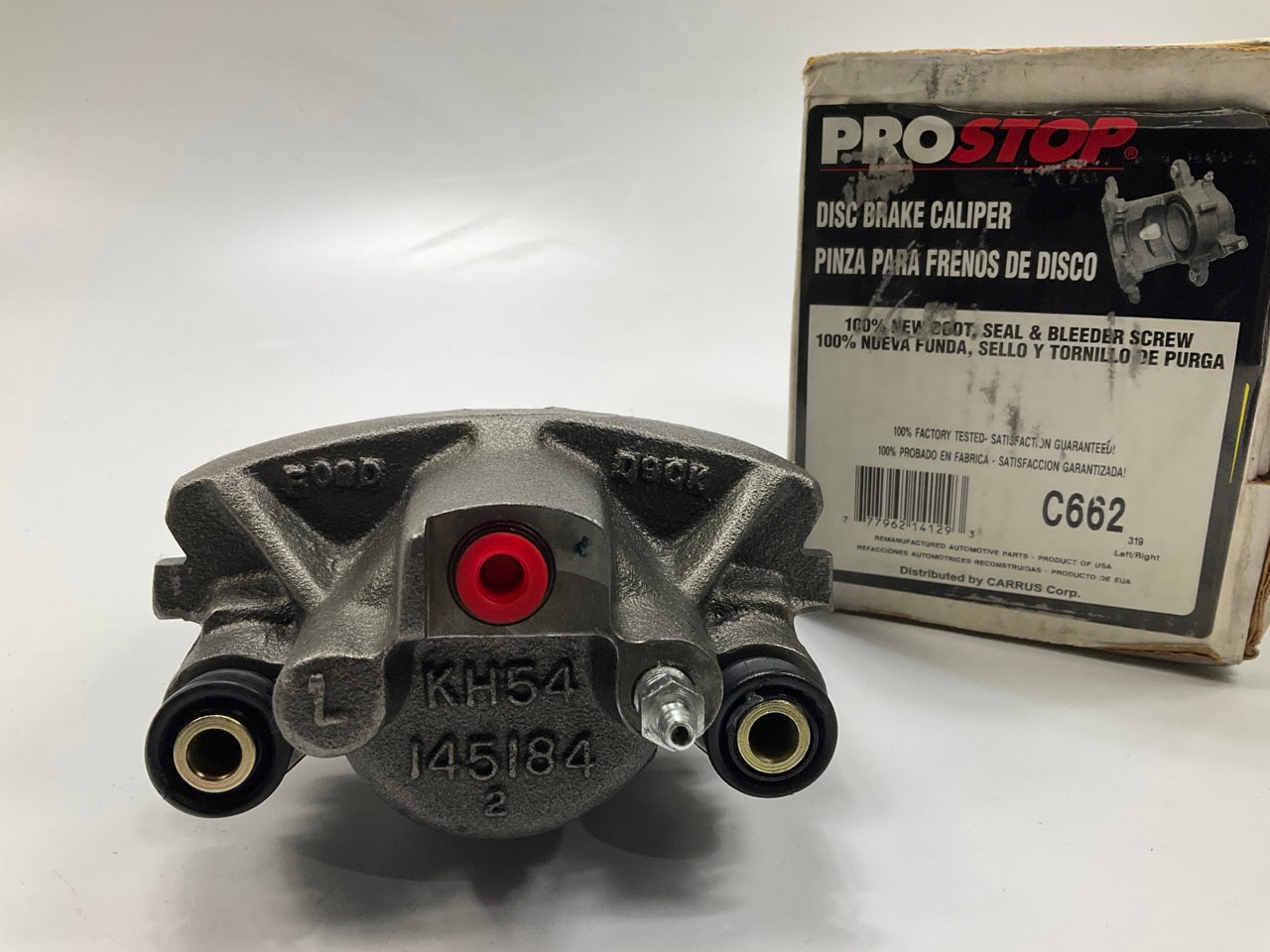 REMAN. Pro Stop C662 Rear Left Drivers Side Brake Caliper